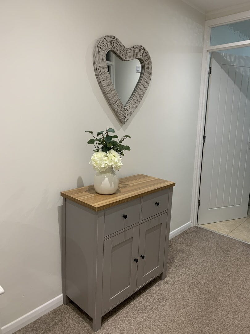 Outlet - Bampton 2 Door Sideboard - Stone Grey