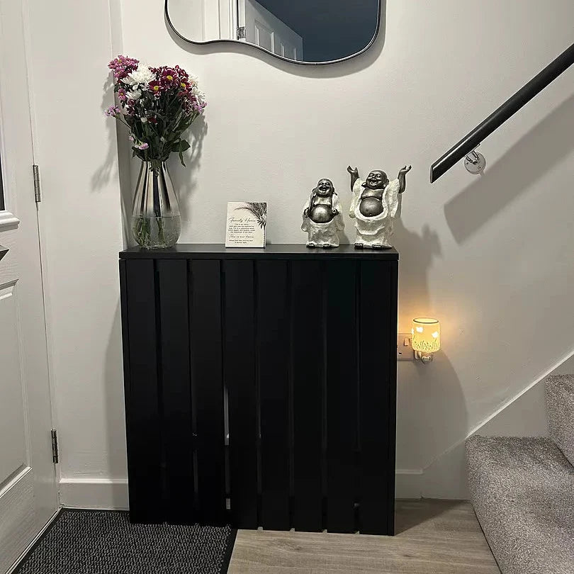 Willow Small Radiator Cover - Black Oak