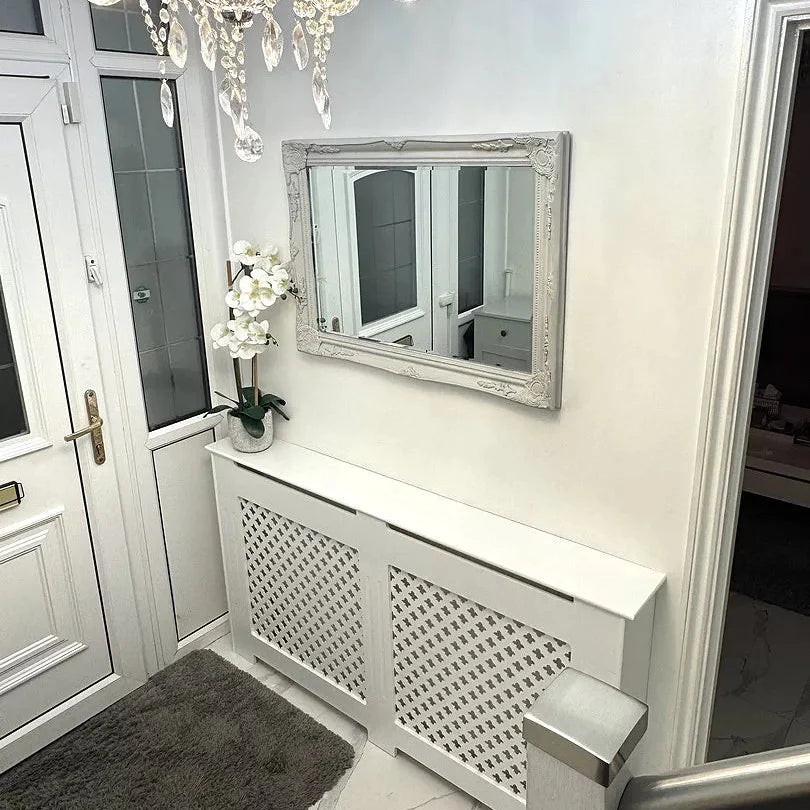 Edith Radiator Cover - White - Large