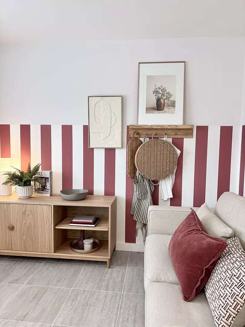 Willow Wooden Coat Rack with Shelf - Oak