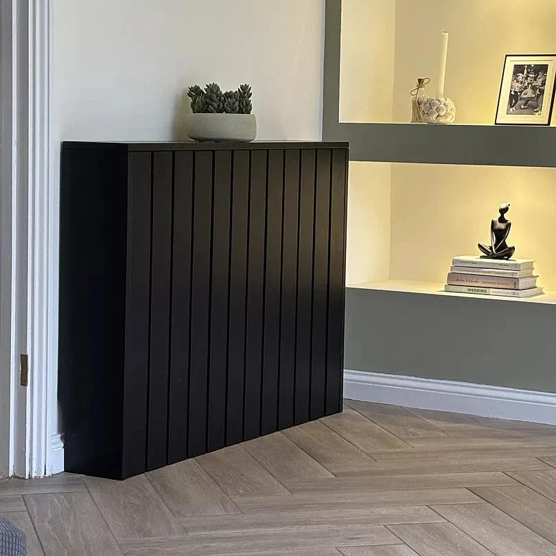 Willow Small Radiator Cover - Black Oak