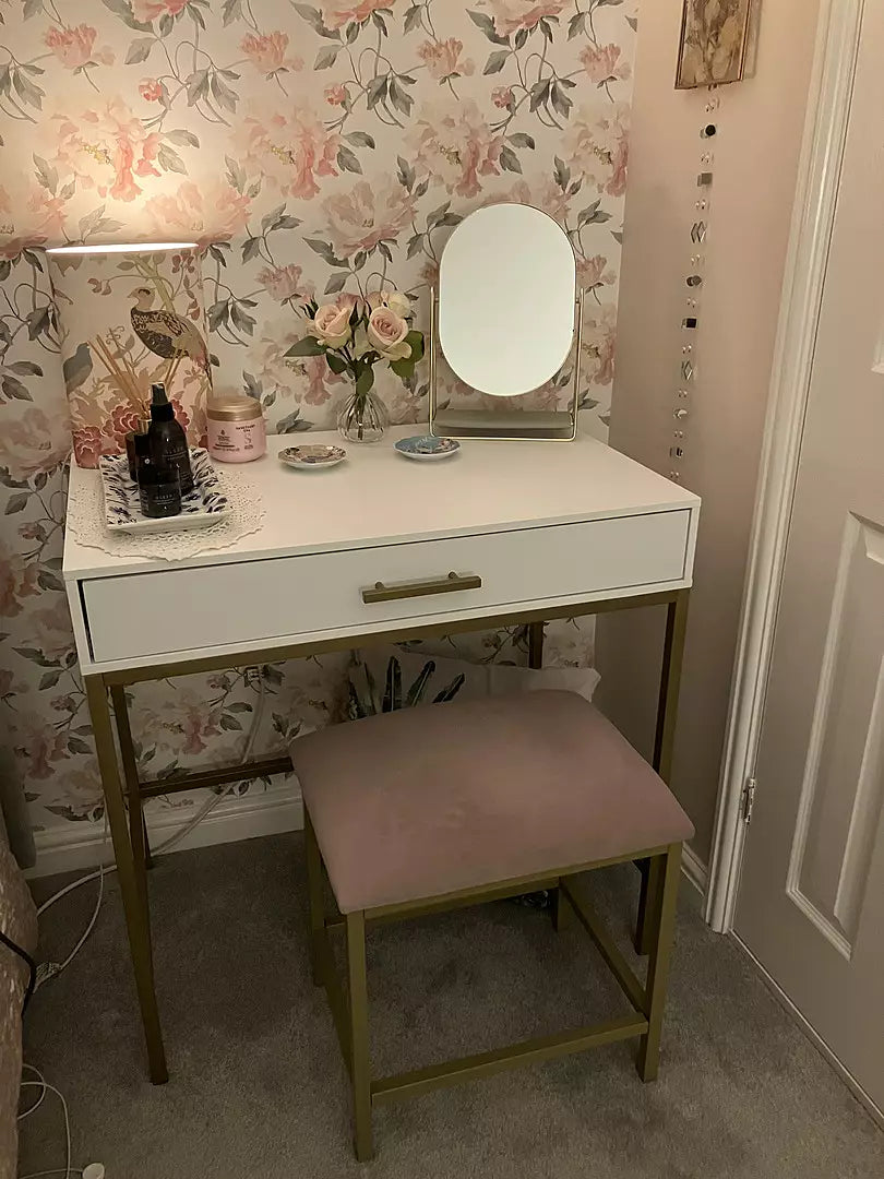 Marie Small Desk - White