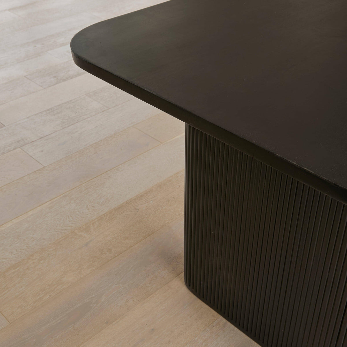 Orla Black Mango Wood Dining Table