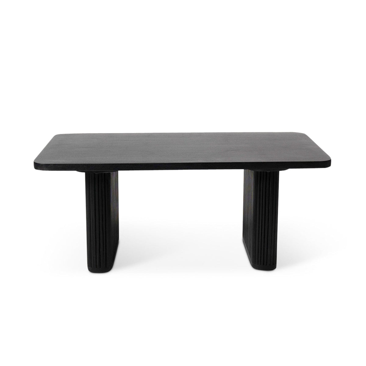 Orla Black Mango Wood Coffee Table