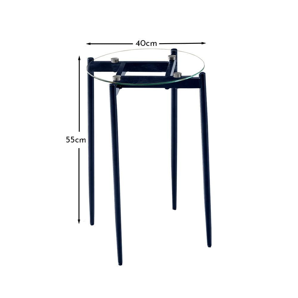 Oscar Small Blue Side Table