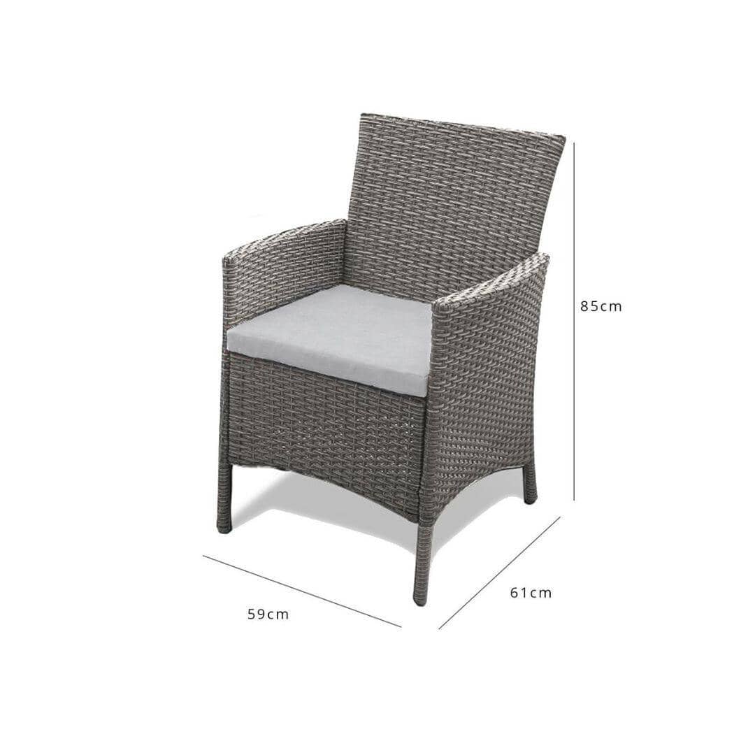 OUTLET - Kemble/Marston Chair - Grey - Set of 2