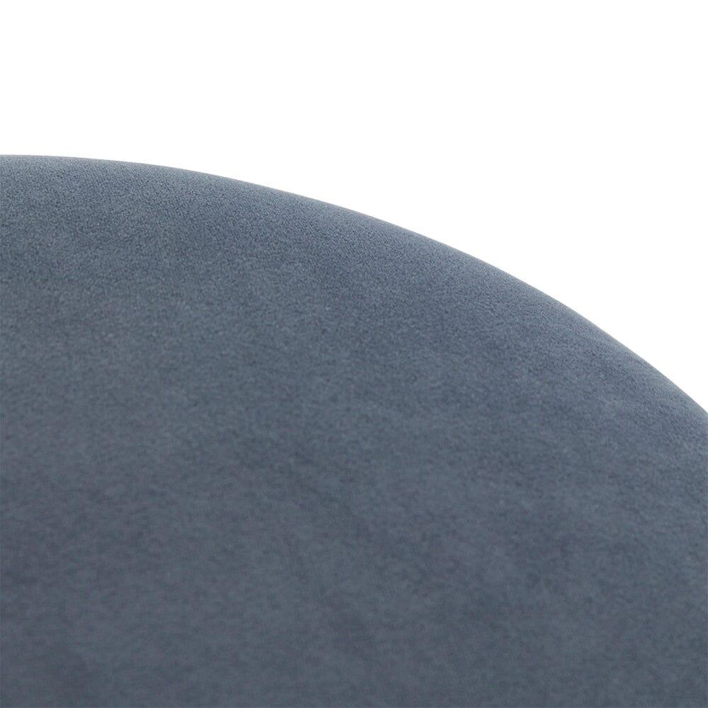 Outlet - Abigail Storage Pouffe/Footstool - Horizon Blue