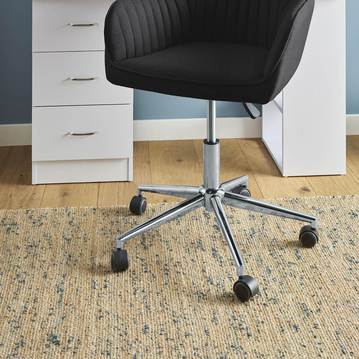 OUTLET - Anna Swivel Office Chair - Black