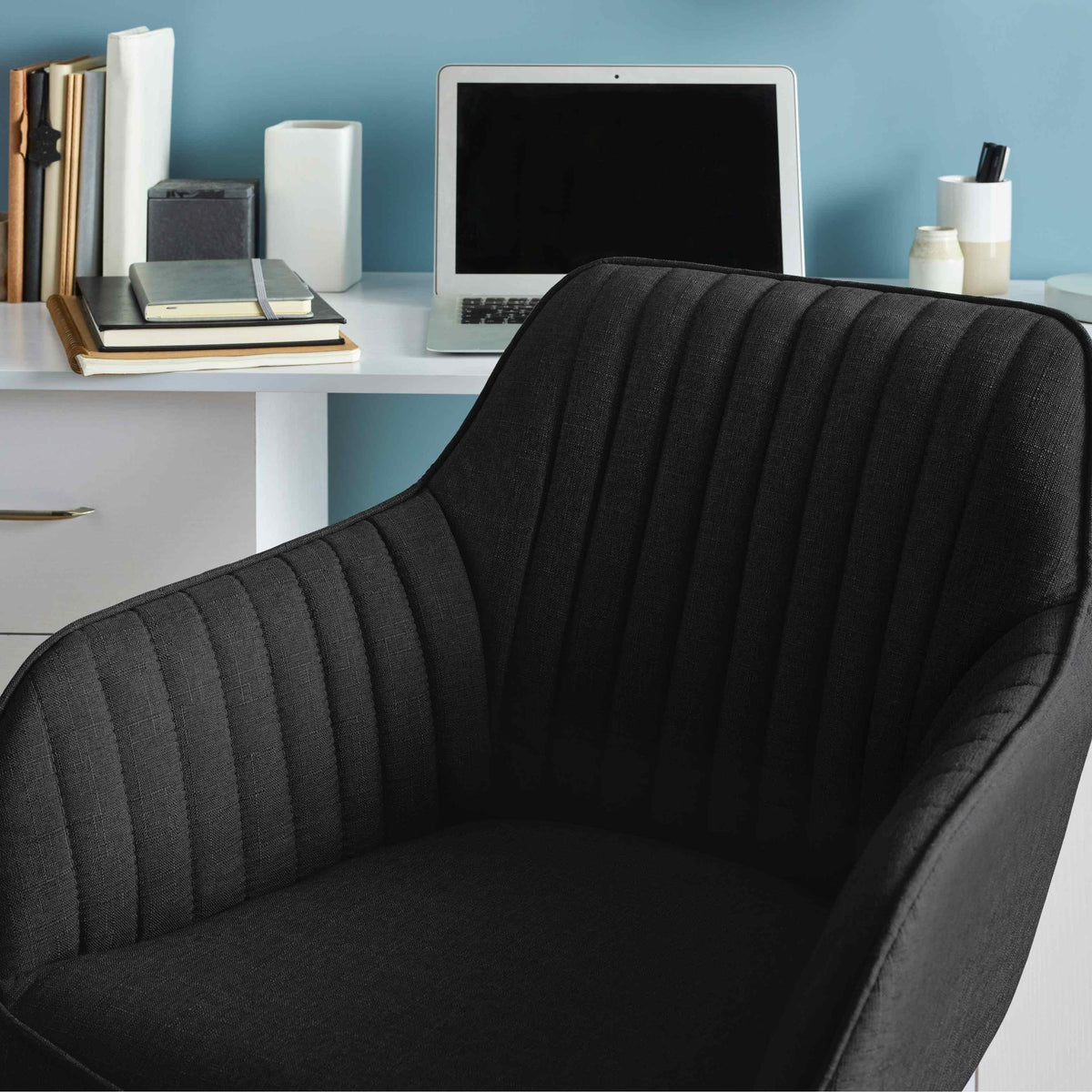 OUTLET - Anna Swivel Office Chair - Black