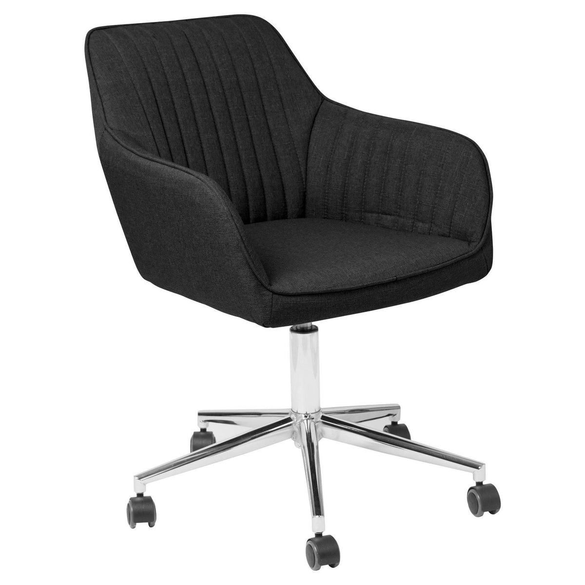 OUTLET - Anna Swivel Office Chair - Black