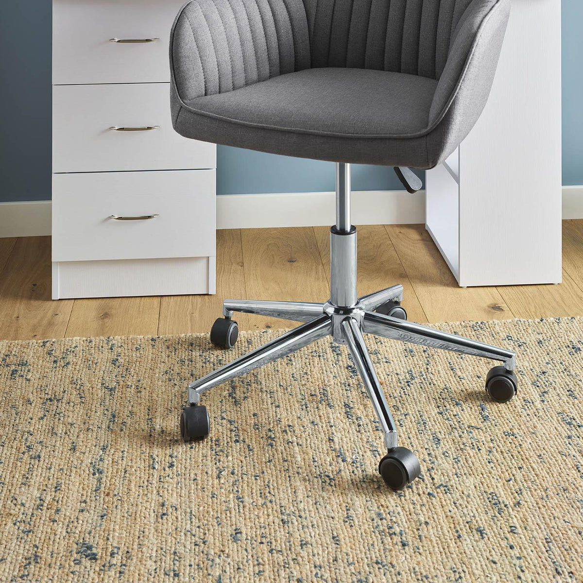 OUTLET - Anna Office Swivel Chair - Grey