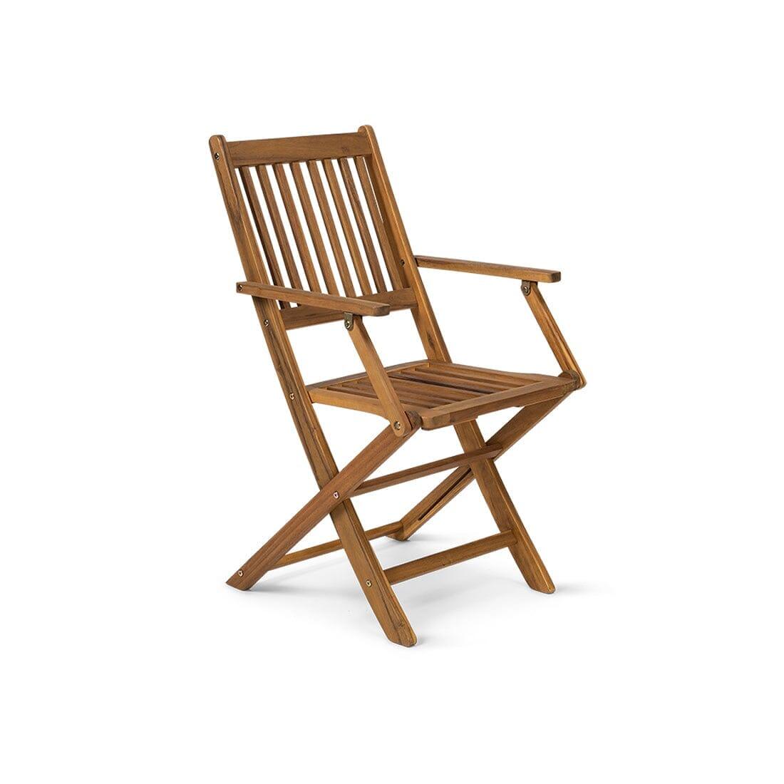 OUTLET - Ashby Wooden Folding Garden Chairs - Set of 2