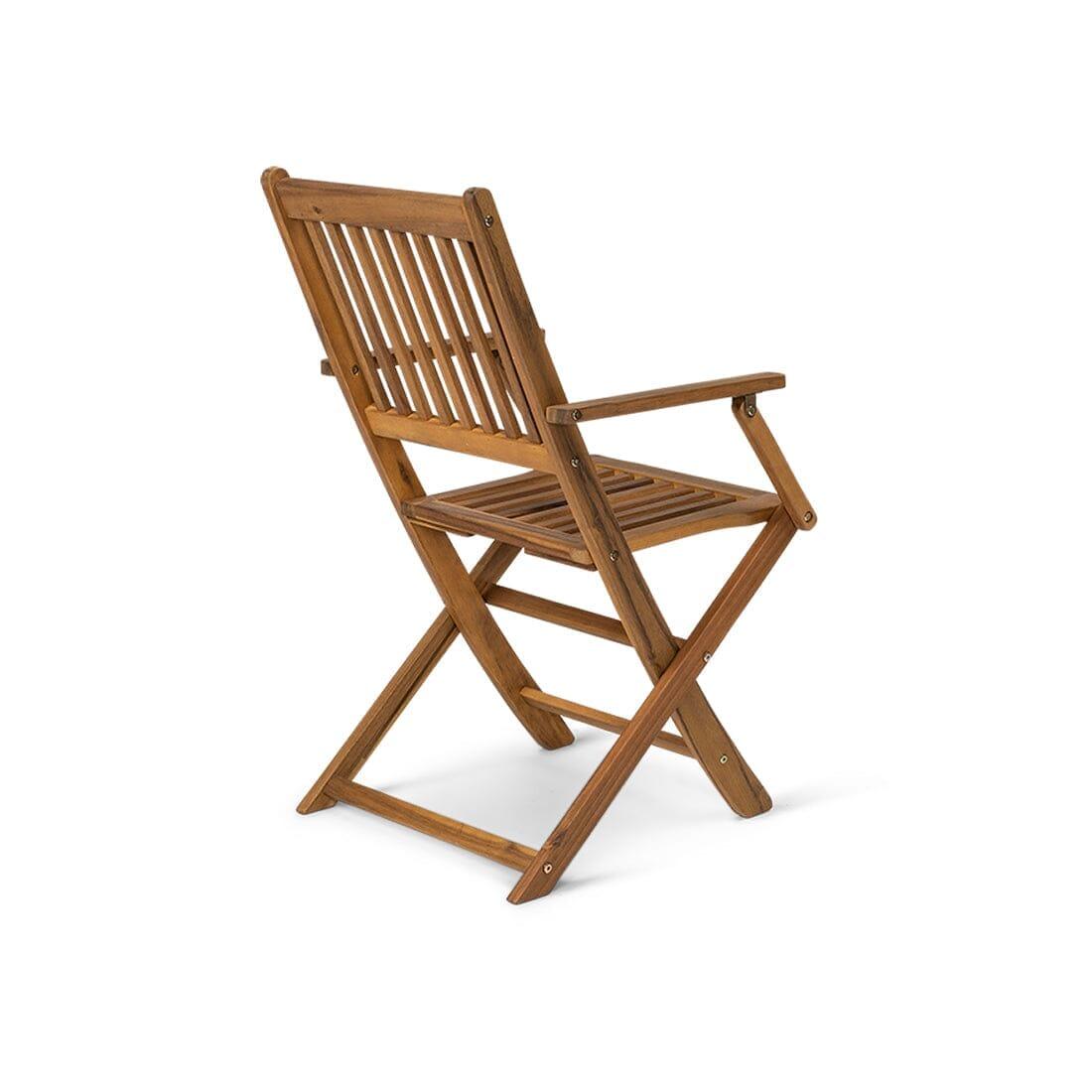 OUTLET - Ashby Wooden Folding Garden Chairs - Set of 2