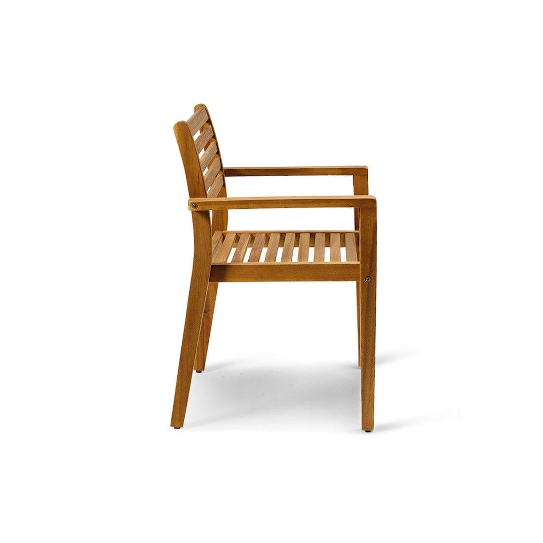 Outlet - Aspen Wooden Garden Armchairs - Set of 2