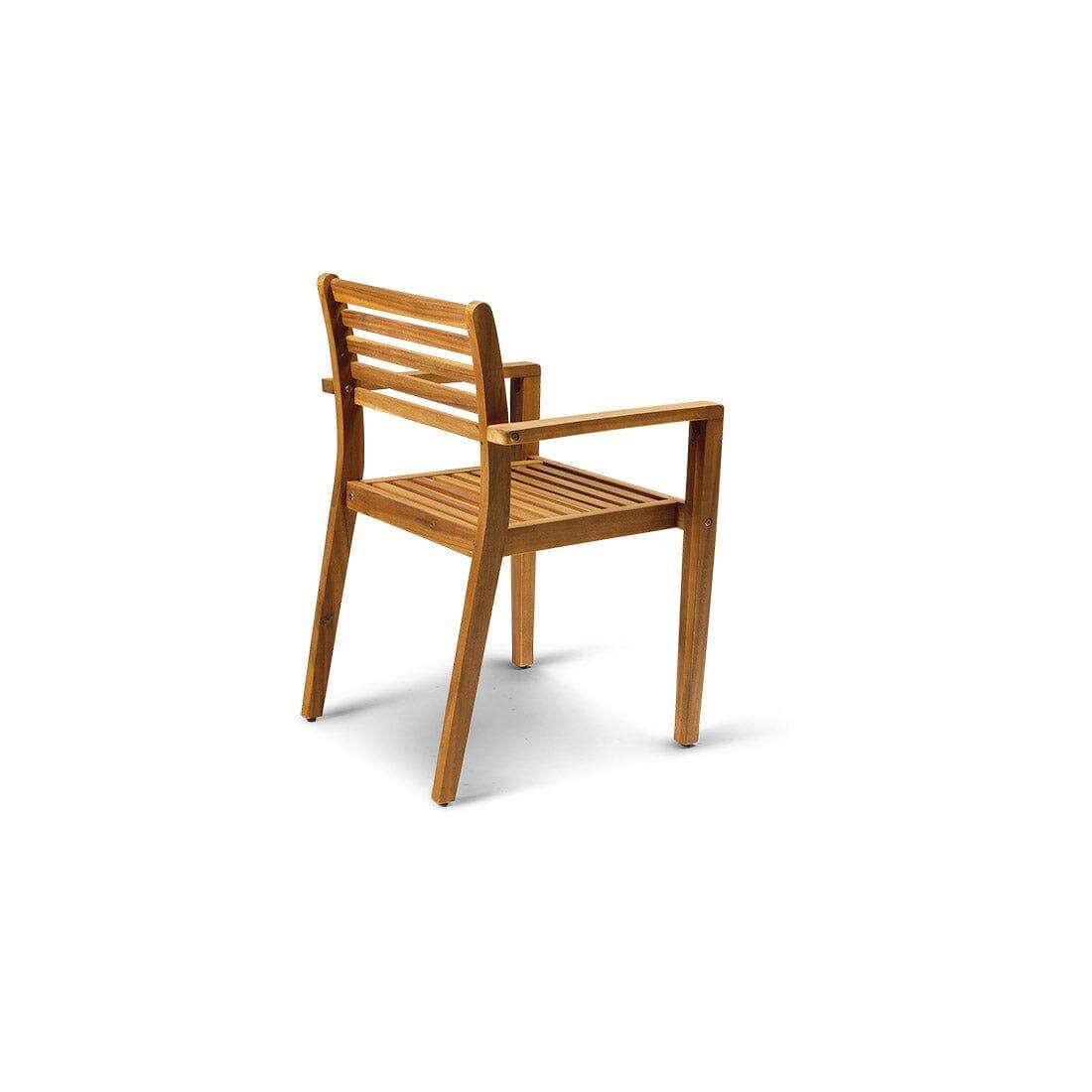 Outlet - Aspen Wooden Garden Armchairs - Set of 2