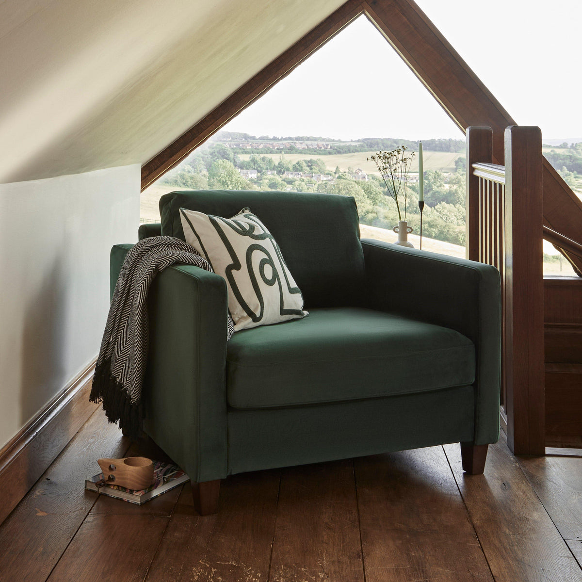 OUTLET - Ava Armchair - Green