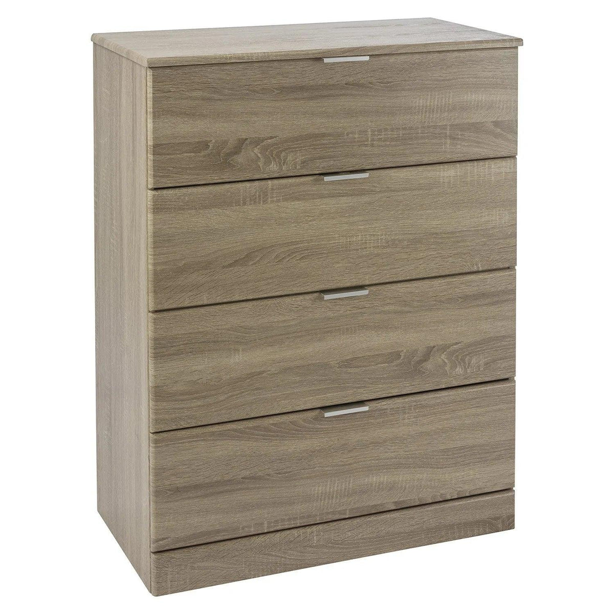 OUTLET - Ayla 4 Drawer Chest of Drawers - Light Oak
