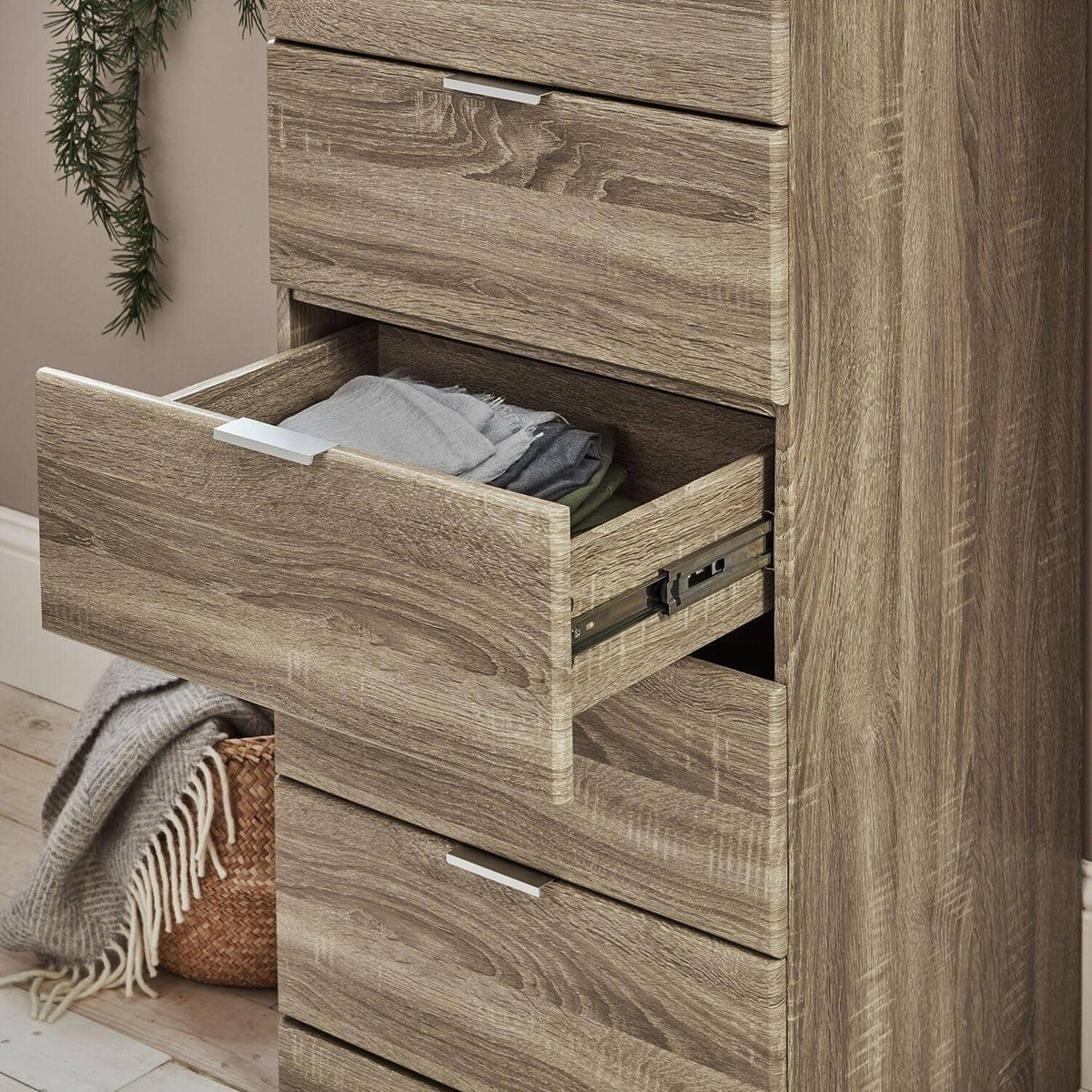 Outlet - Ayla Tallboy - Light Oak