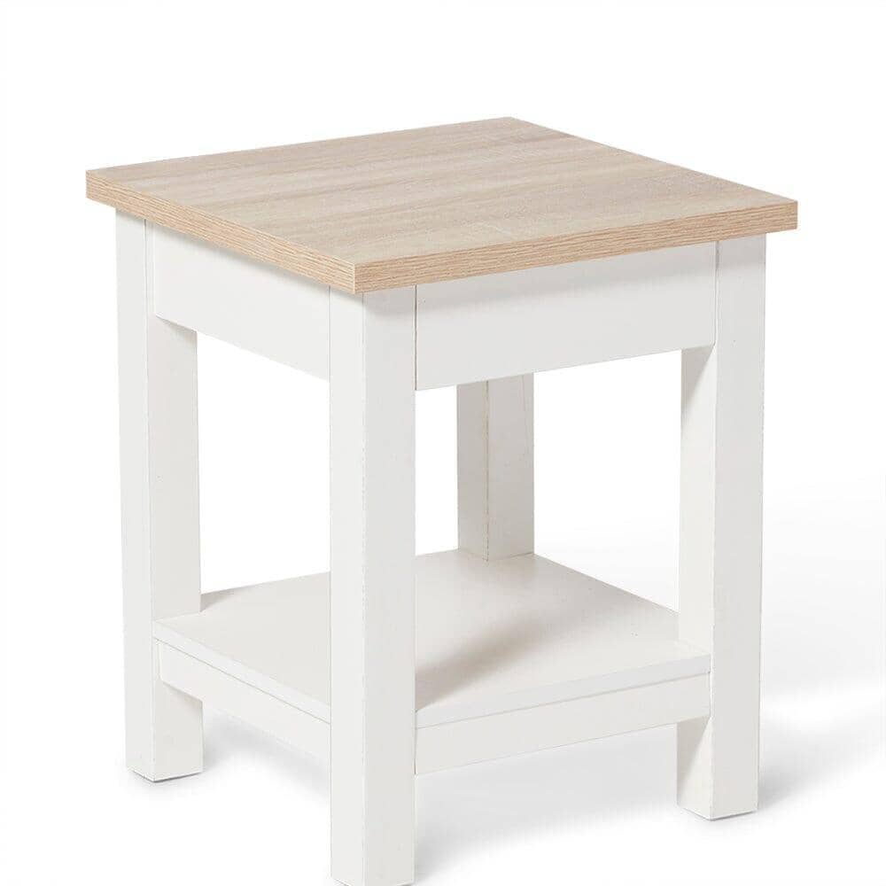 Outlet - Bampton White Side Table