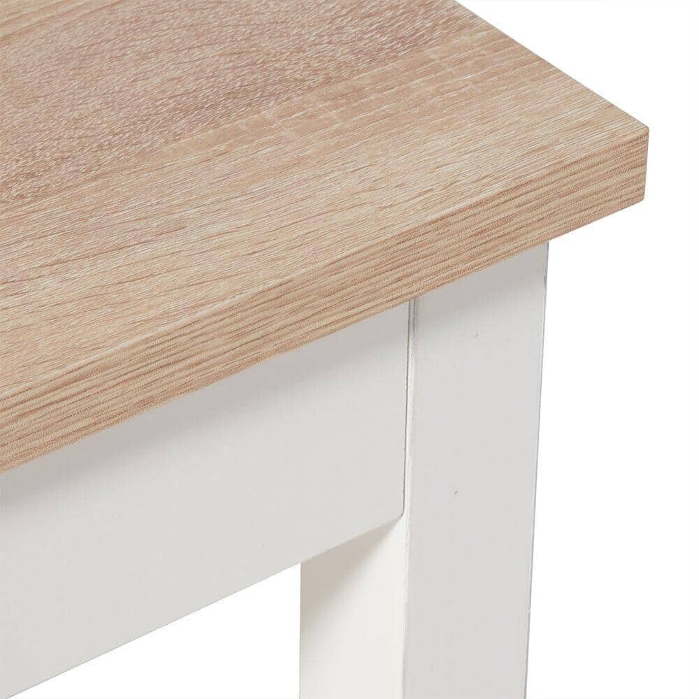 Outlet - Bampton White Side Table