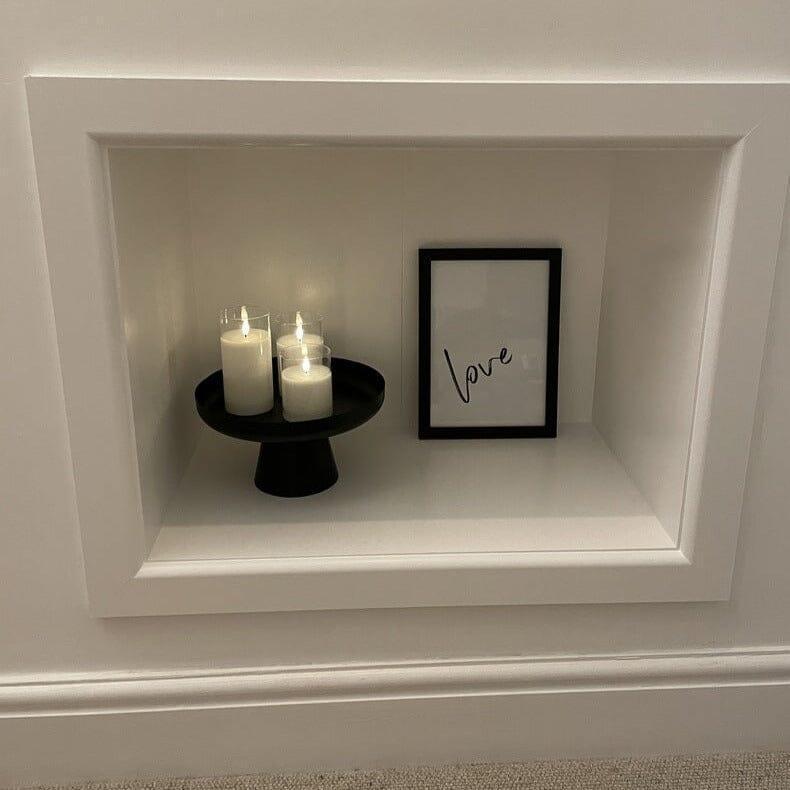 Boswell 28cm Tray - Black Metal