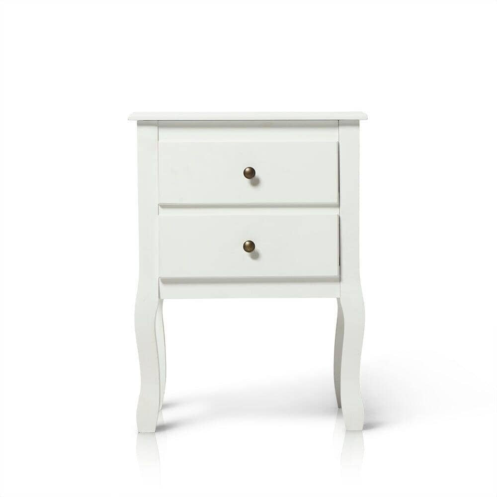 Outlet - Capri Ivory Bedside Table