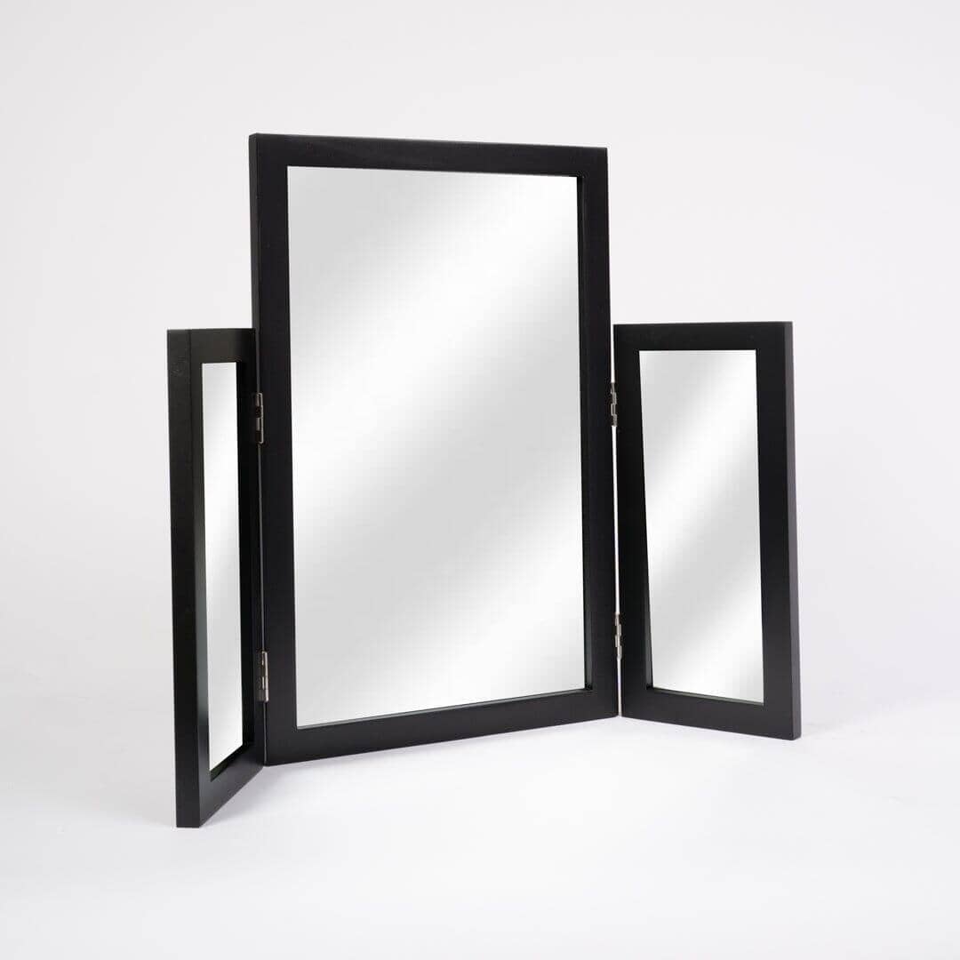 Outlet - Charlie Dressing Table Mirror - Black
