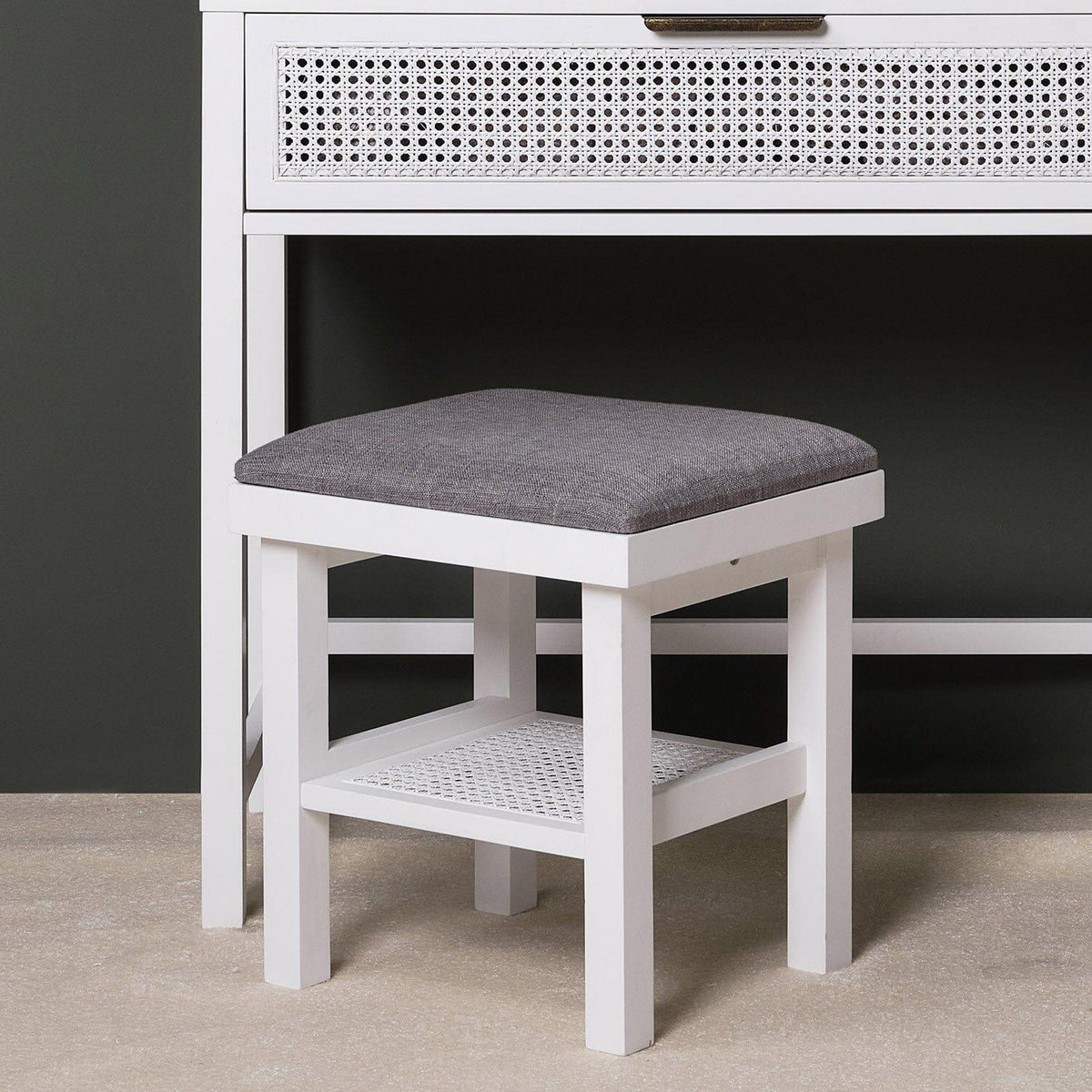 OUTLET - Charlie White Dressing Table
