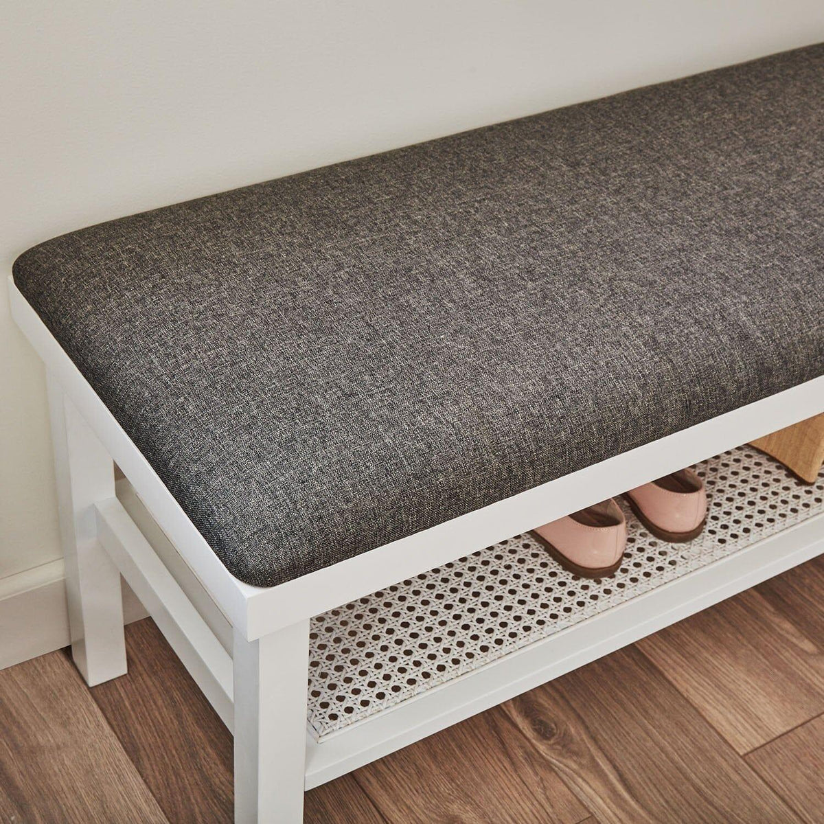 OUTLET - Charlie Hallway Bench - White