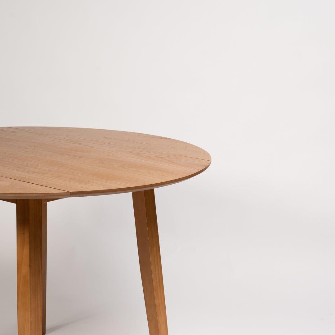 OUTLET - Charlie Classic Oak Dining Table - Drop Leaf