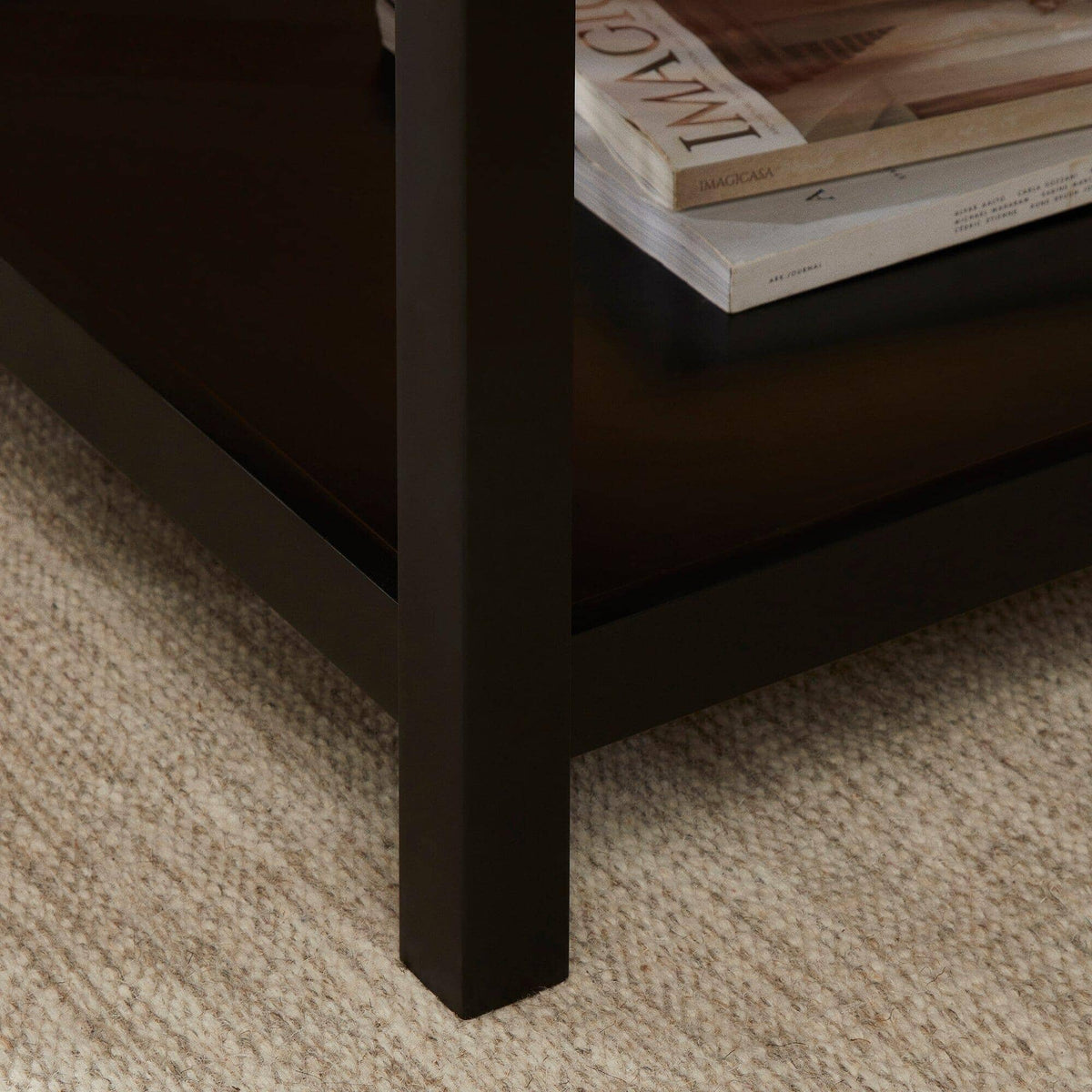 OUTLET - Charlie Noir Black Coffee Table