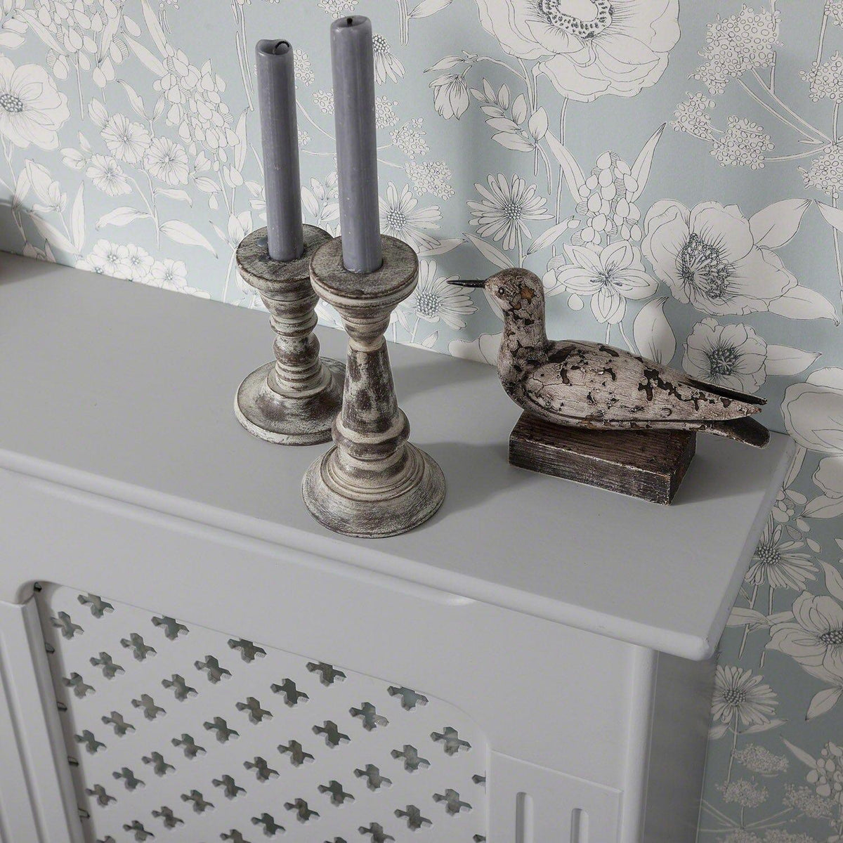 Outlet - Edith Large Radiator Cover Grey