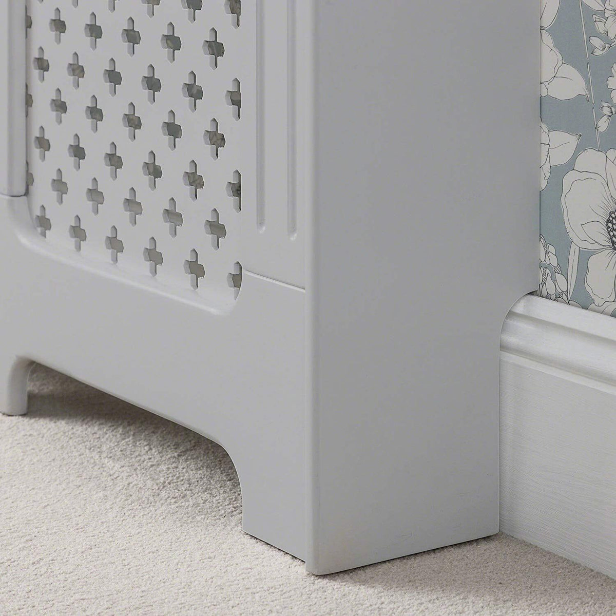 Outlet - Edith Large Radiator Cover Grey
