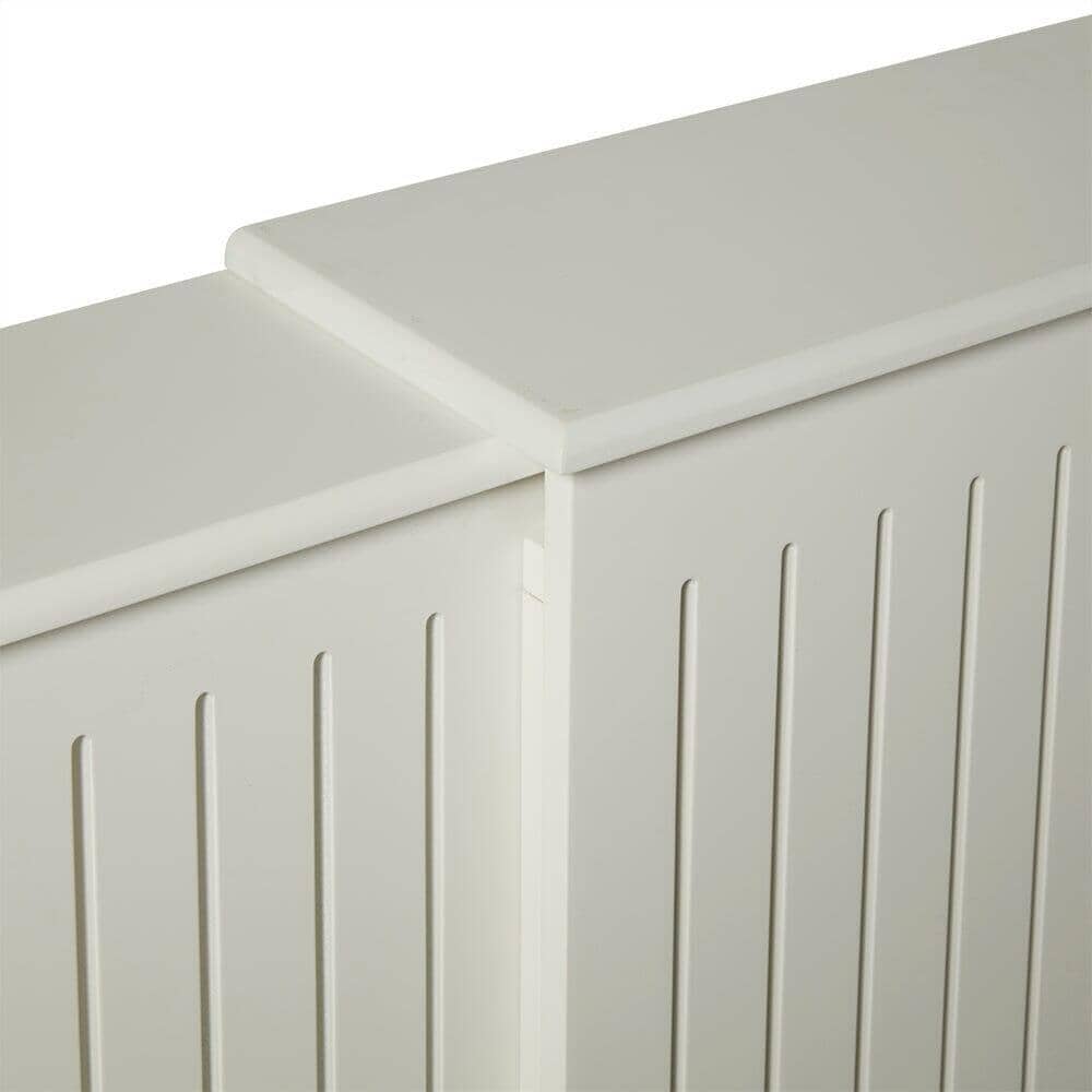 OUTLET - Elspeth Extendable Radiator Cover in Snow White