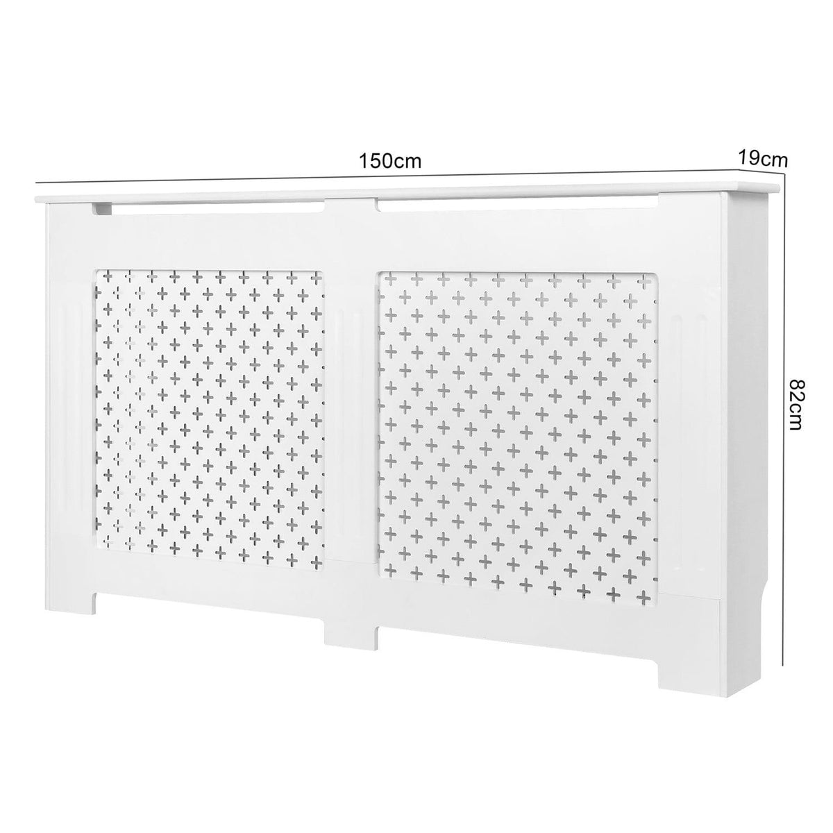 OUTLET - Emma Radiator Cover - White - Large