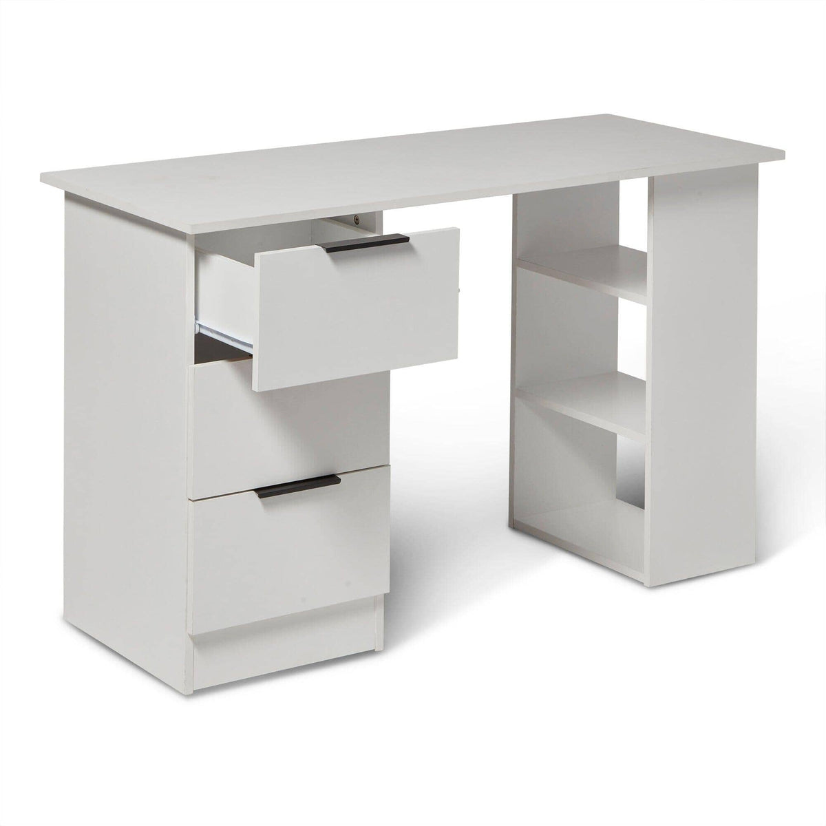 Outlet - Essie 3 Drawer Desk - White