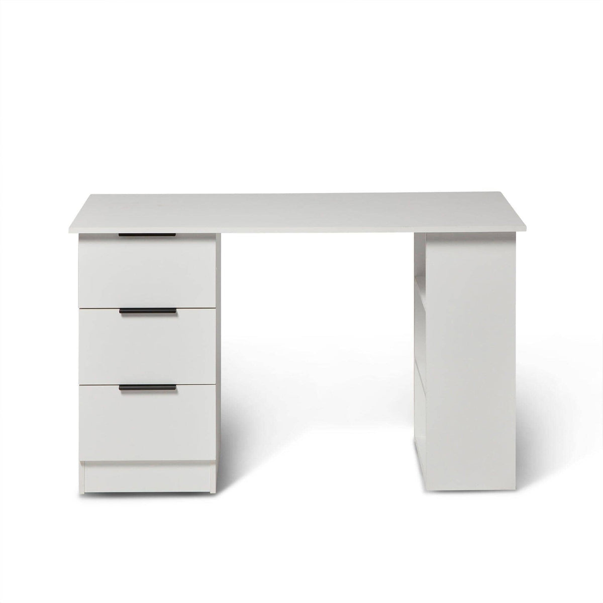 Outlet - Essie 3 Drawer Desk - White