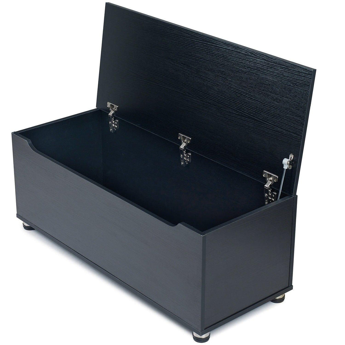 OUTLET - Essie Wooden Storage Chest - Blanket Box - Toy Chest - Black