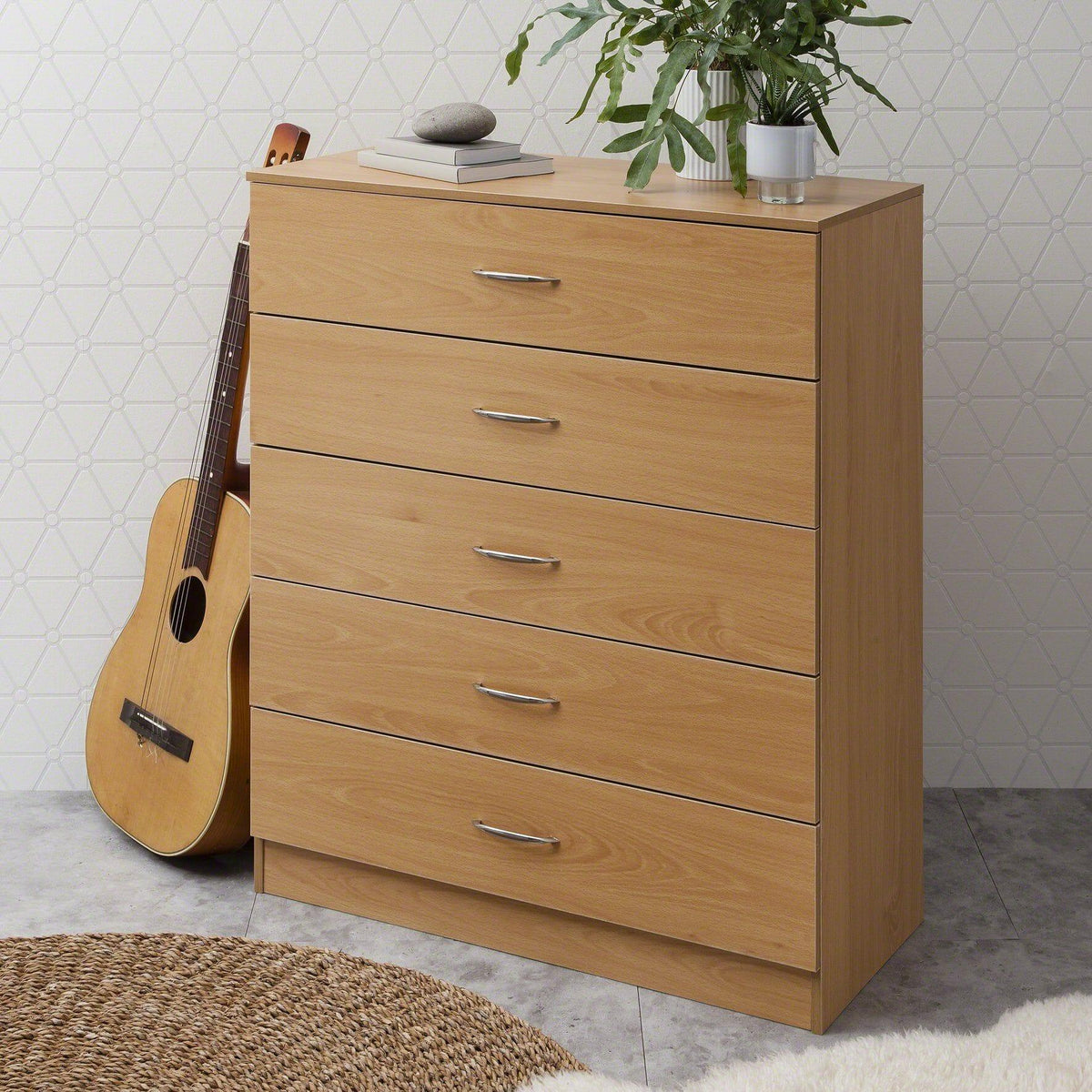 Outlet - Essie chest of drawers - beech