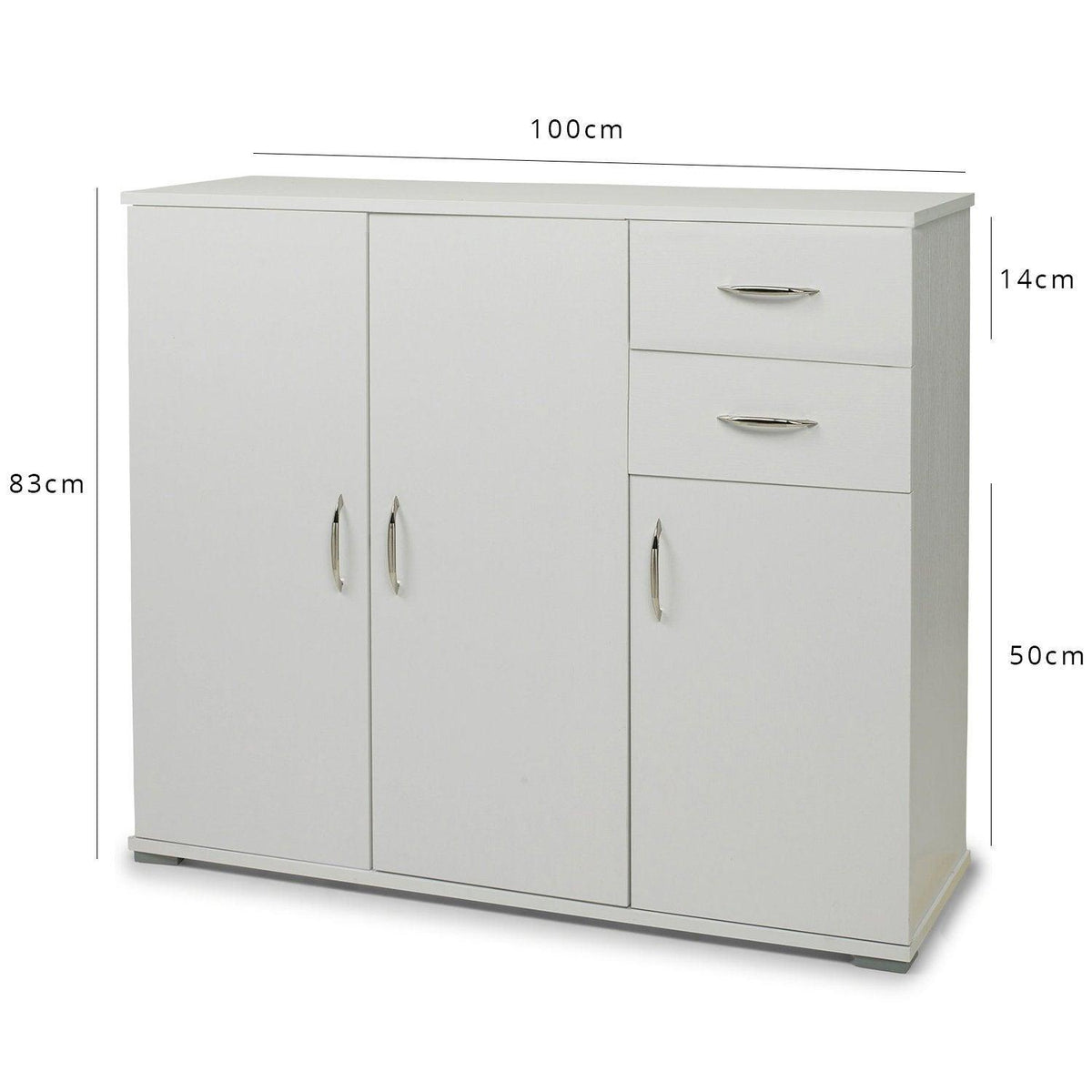 OUTLET - Essie - Storage Cabinet - Home Office - White
