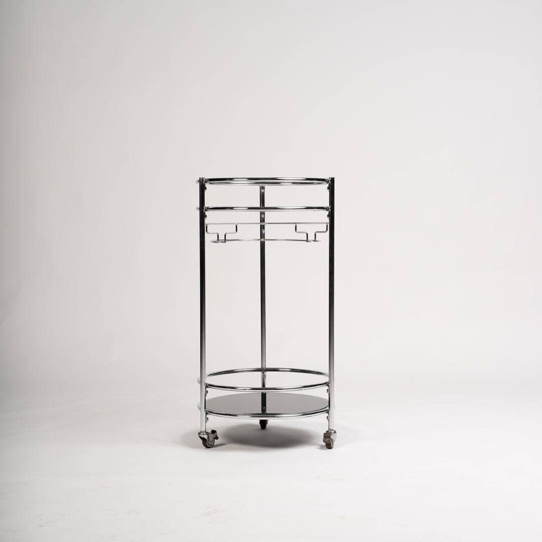 Outlet - Evelyn Drinks Trolley - Chrome