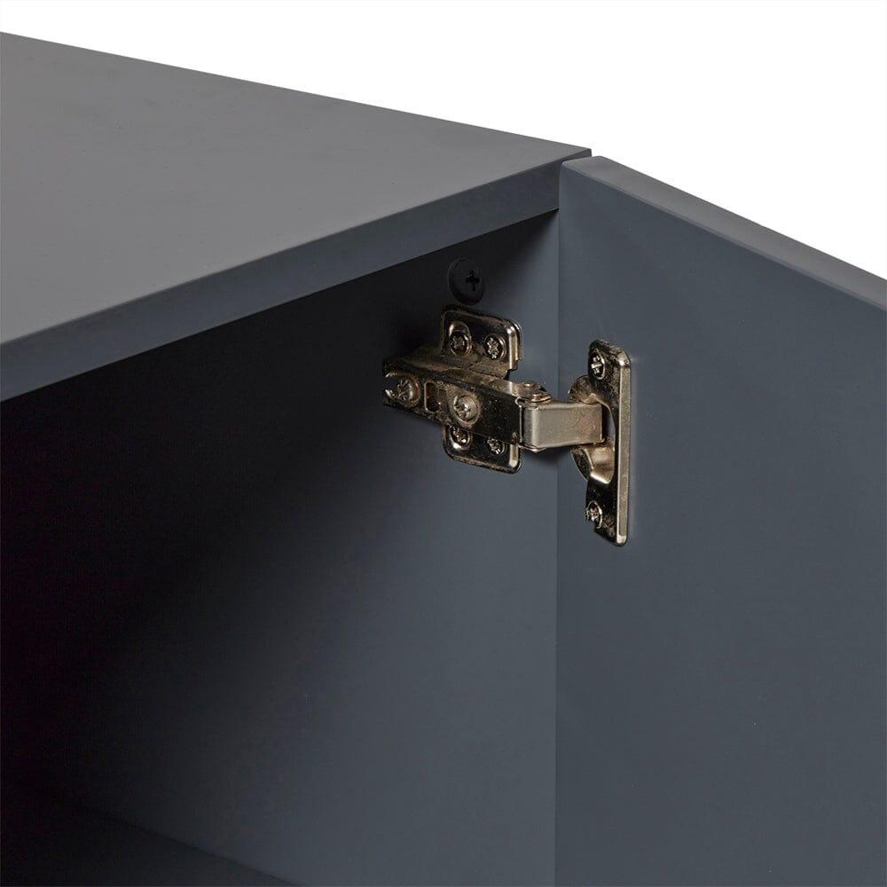 OUTLET - Gatsby 2 Door Small Sideboard - Smoke Grey