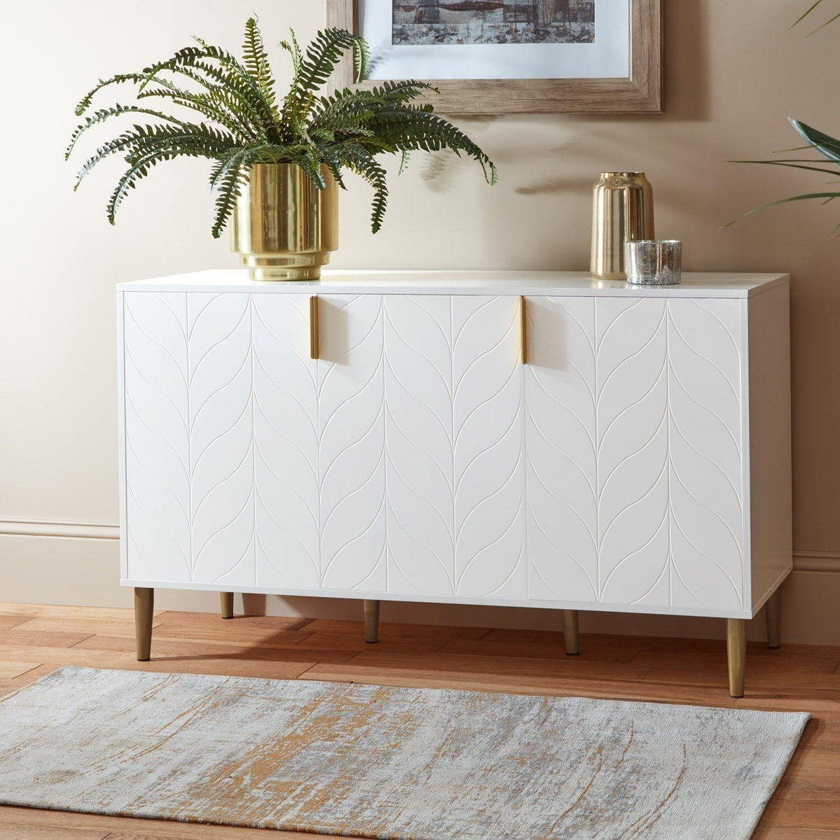 OUTLET - Gloria Sideboard - White