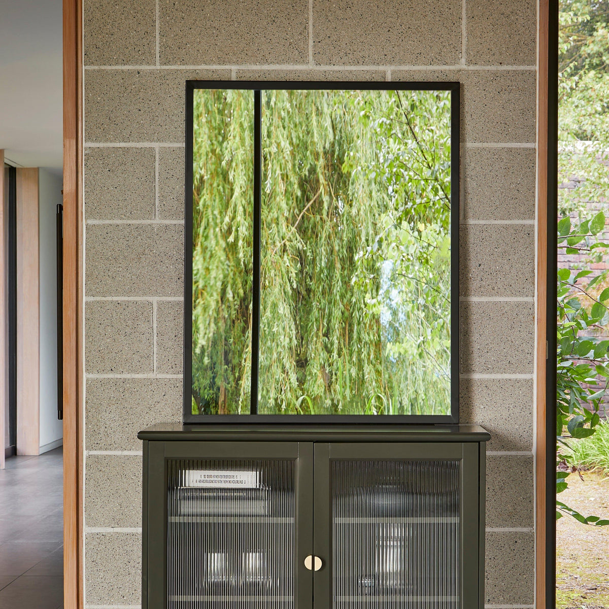 Outlet - Harris Metal Black Mirror