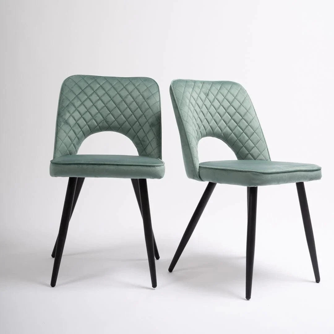 Outlet - Hope Dining Chair - Set Of 2 - Green