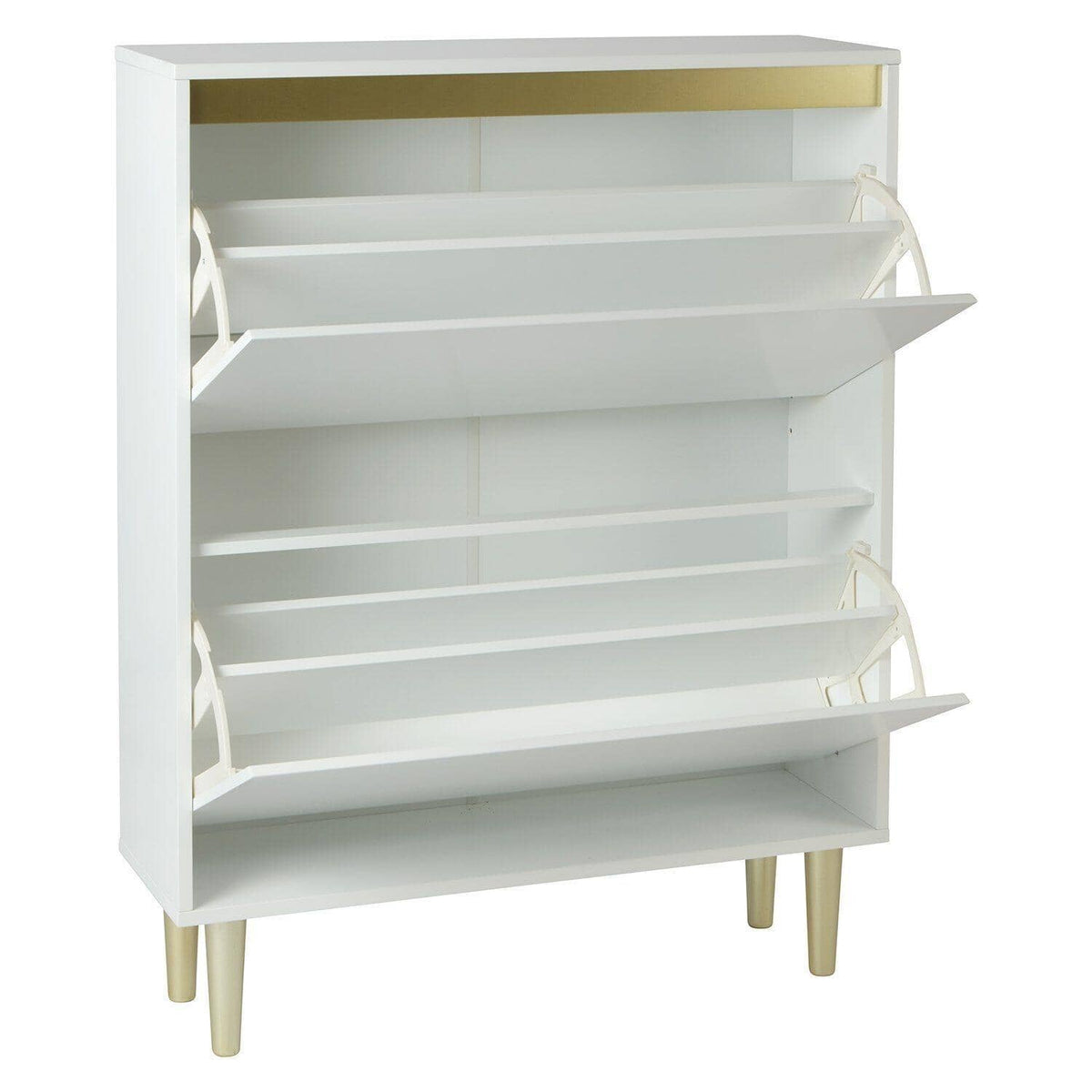 Outlet - Iliana Shoe Cabinet - 2 Door - White