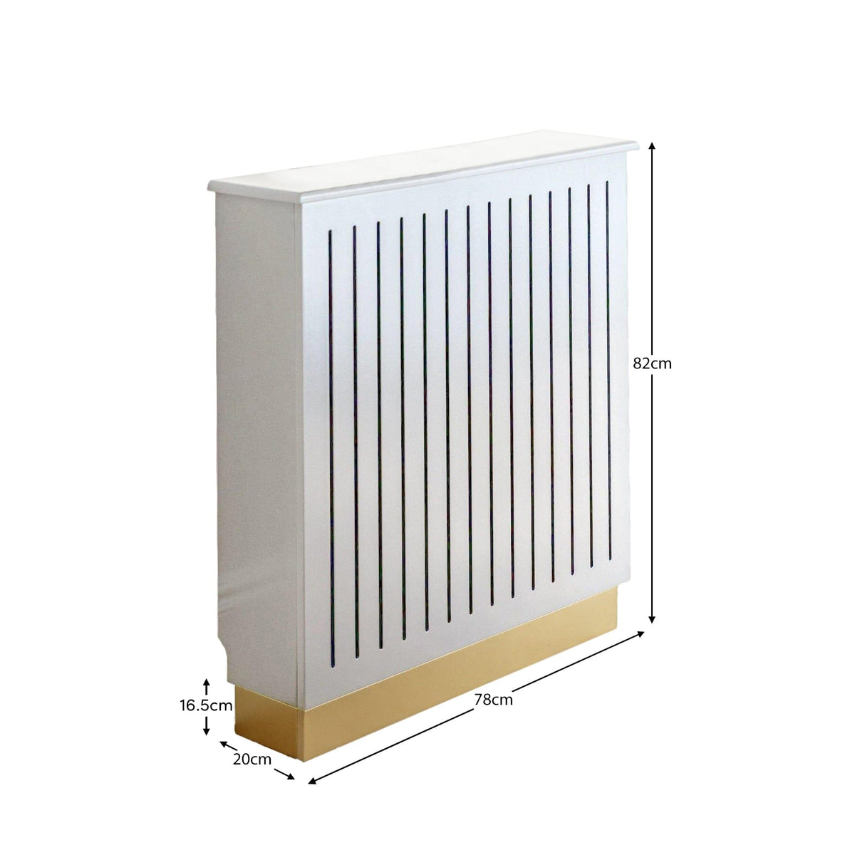 Iliana Small Radiator Cover - Snow White