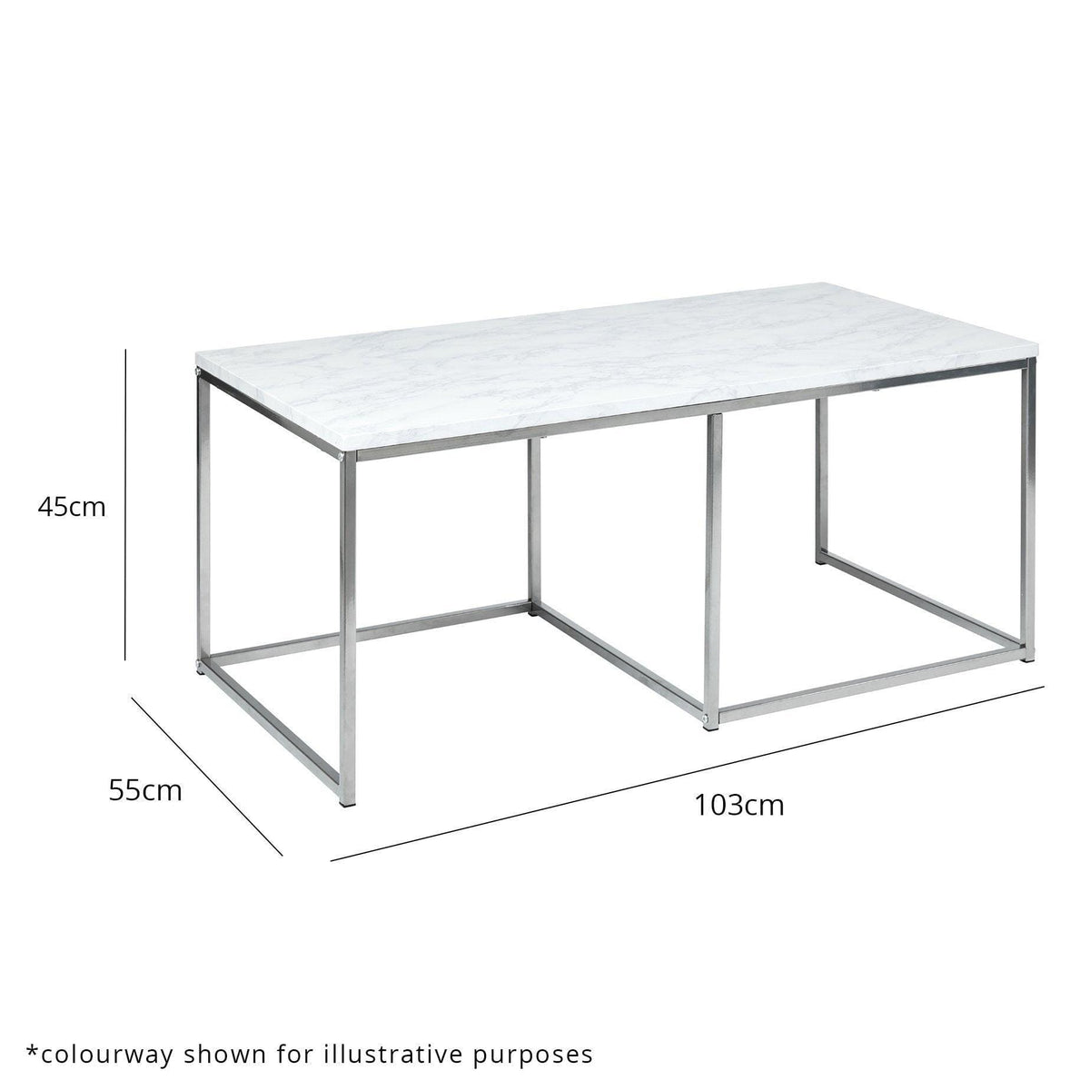 Outlet - Jay Large Coffee Table Top Marble