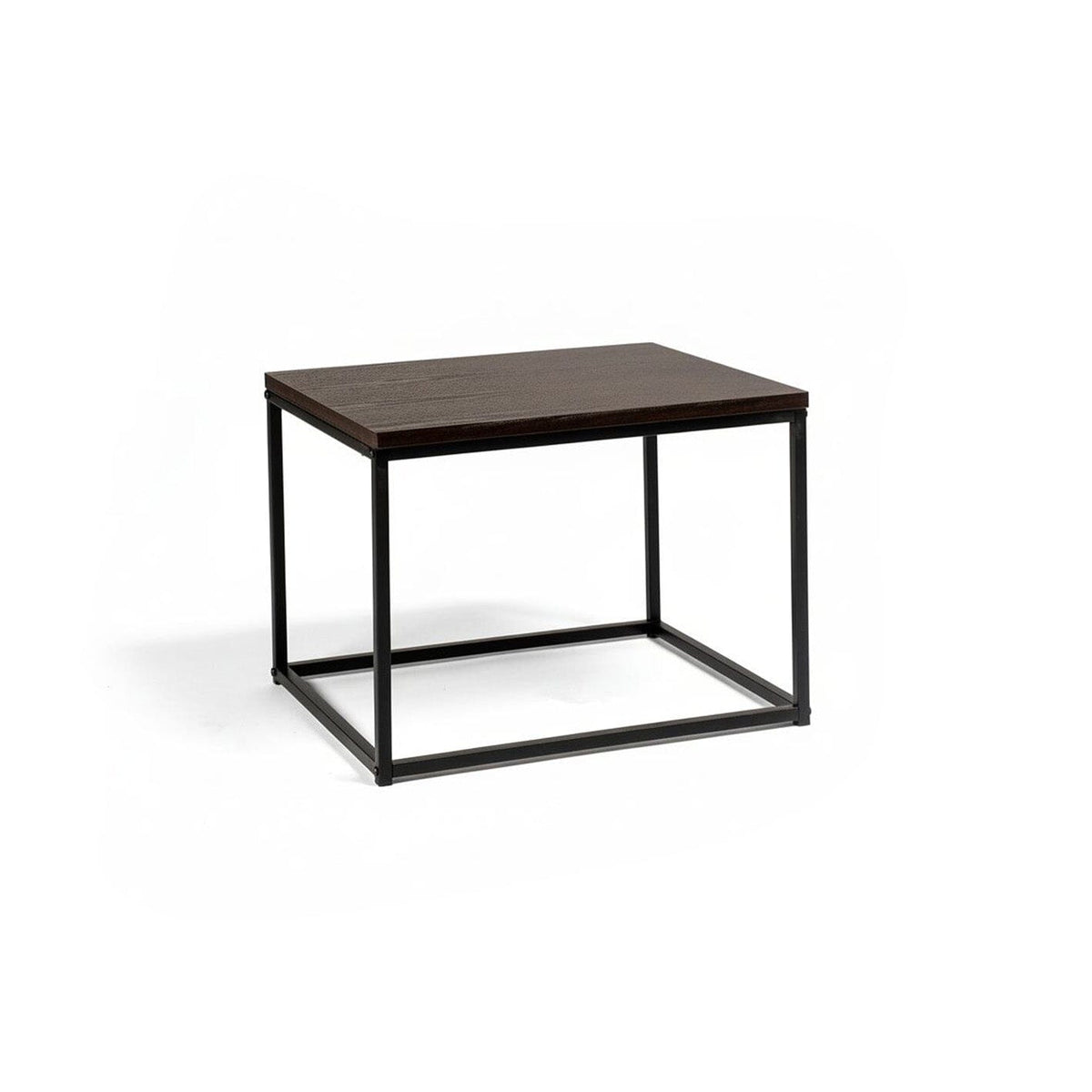 OUTLET - Jay Walnut Nest of Tables - Black Frame
