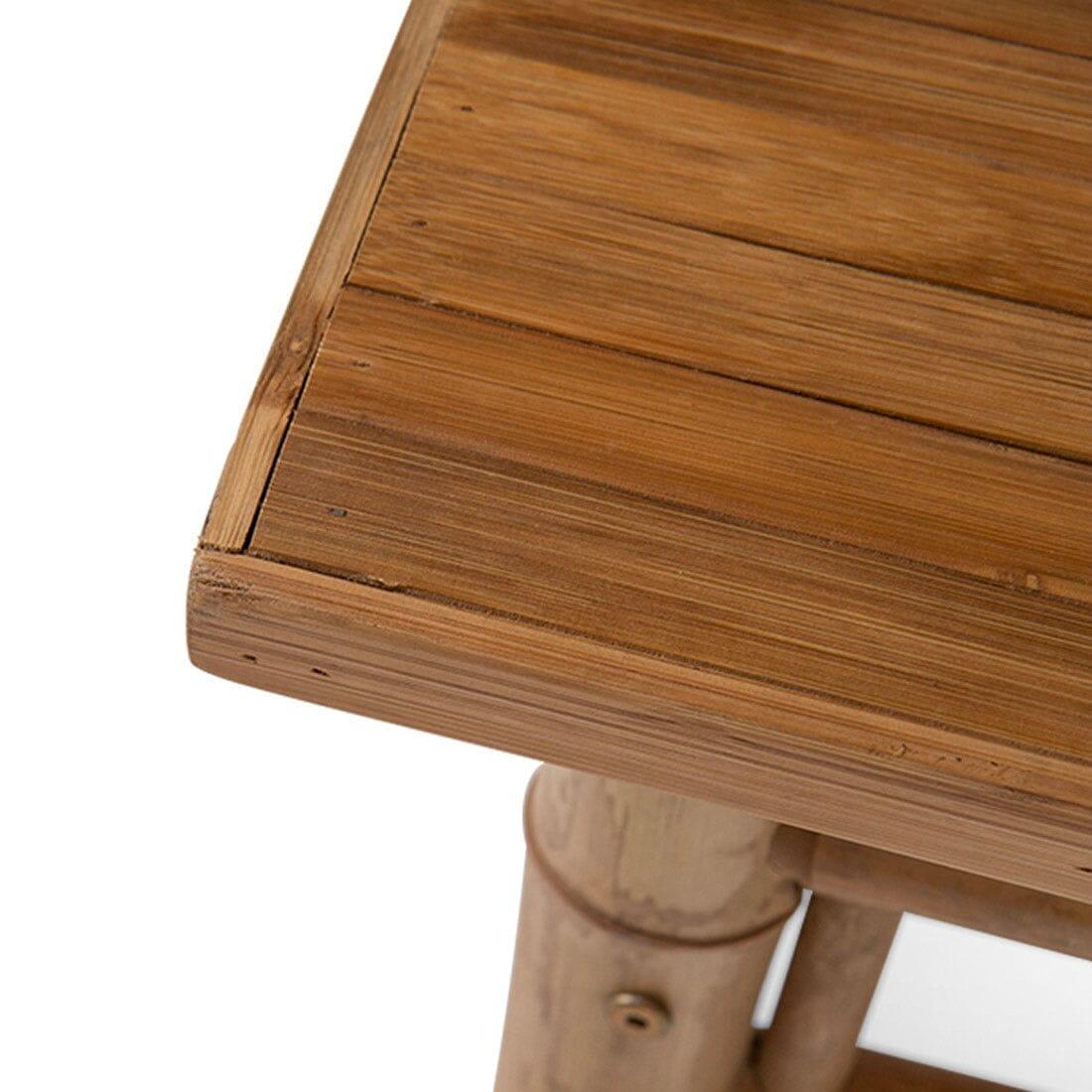 OUTLET - Lila Bamboo Garden Coffee Table - 70cm